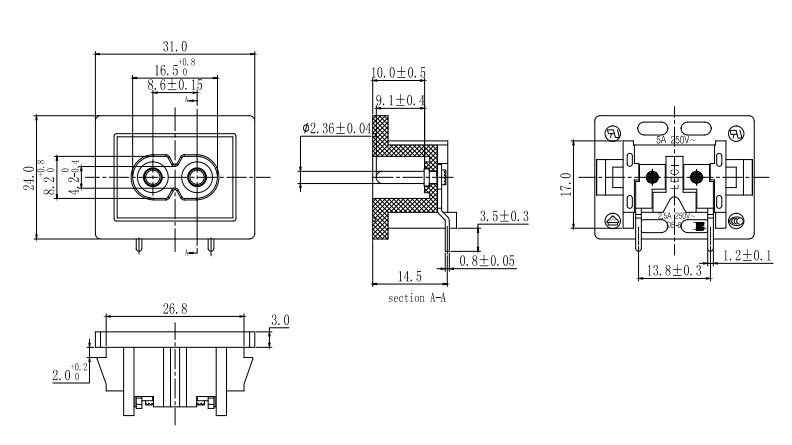 DB-8-8P22尺寸图